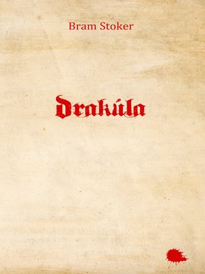 cover image of Drakúla